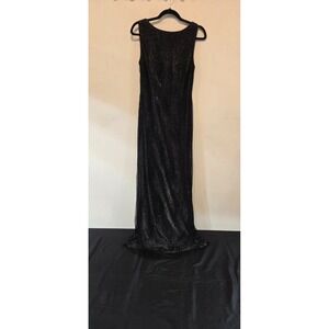 Papelle Boutique Black Shimmery Mesh Dress Size 8